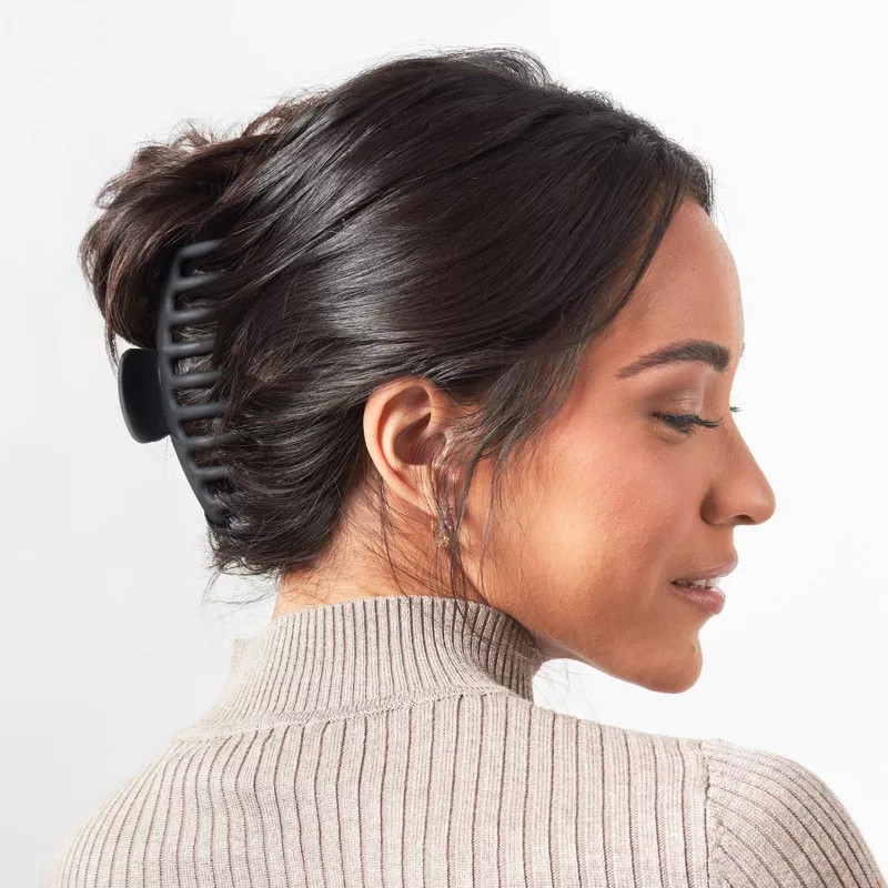 Gimme Beauty Thick Hair Claw Clips - Black/Tort - 2ct | Target