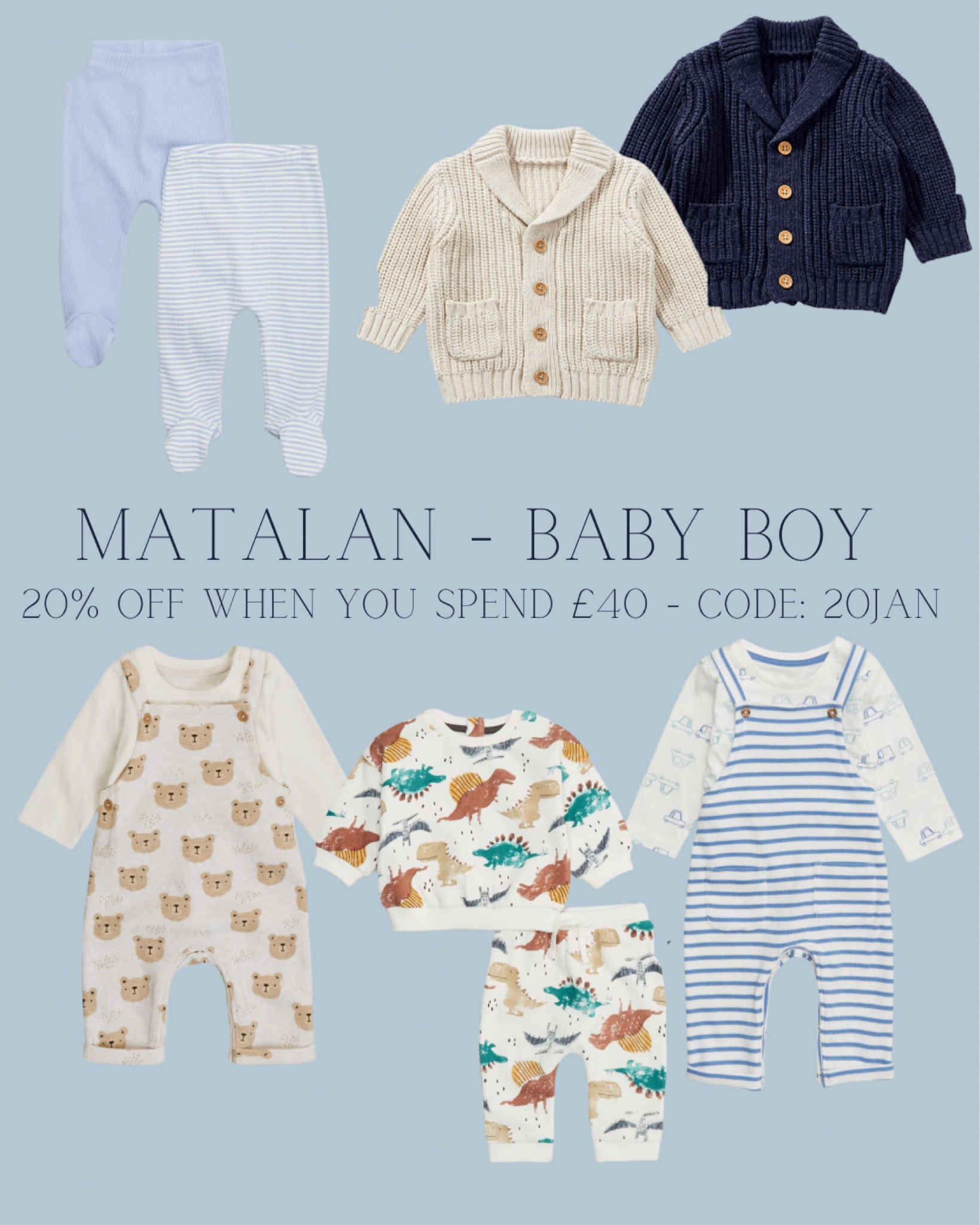 Baby store clothes matalan