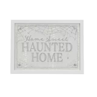 Home Sweet Haunted Home Framed Wall Sign by Ashland® | Michaels | Michaels Stores