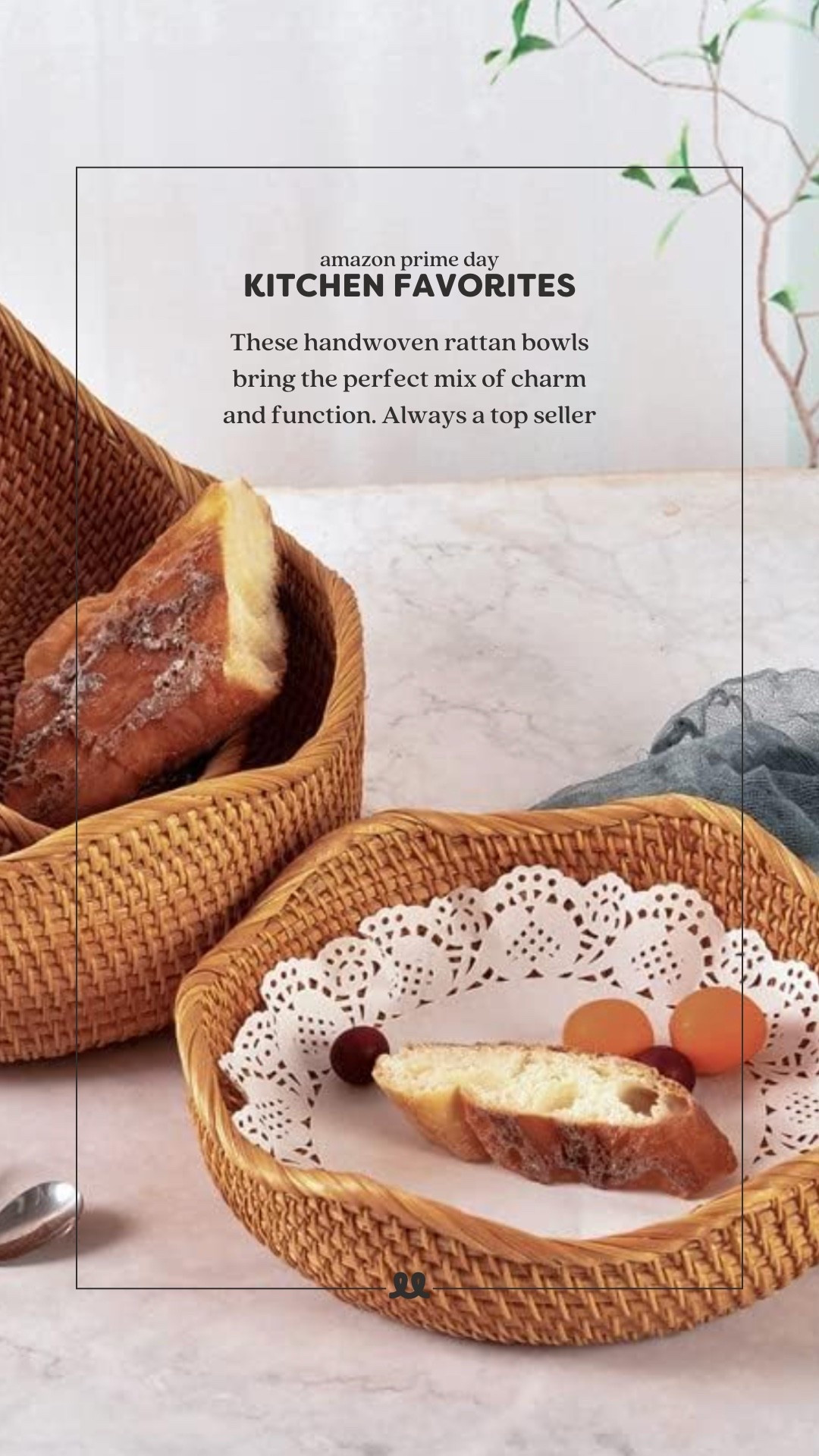 These handwoven rattan bowls, bring the perfect mix of charm and function. Always a top seller.

#LTKHome #LTKSaleAlert