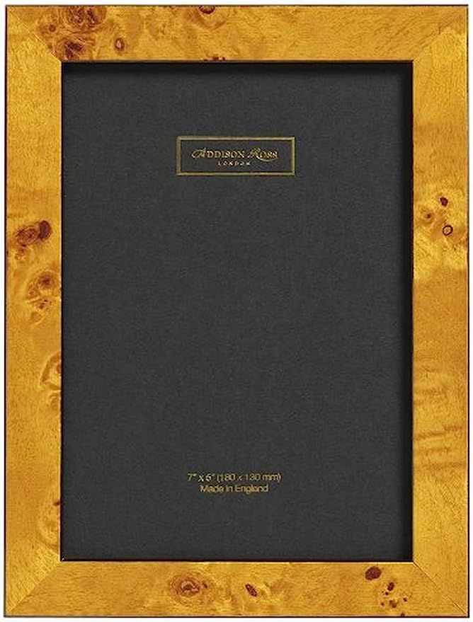 Addison Ross, Poplar Wood Veneer Photo Frame, 8x10, Honey Fiber Back, 8 x 10 Inches | Amazon (US)