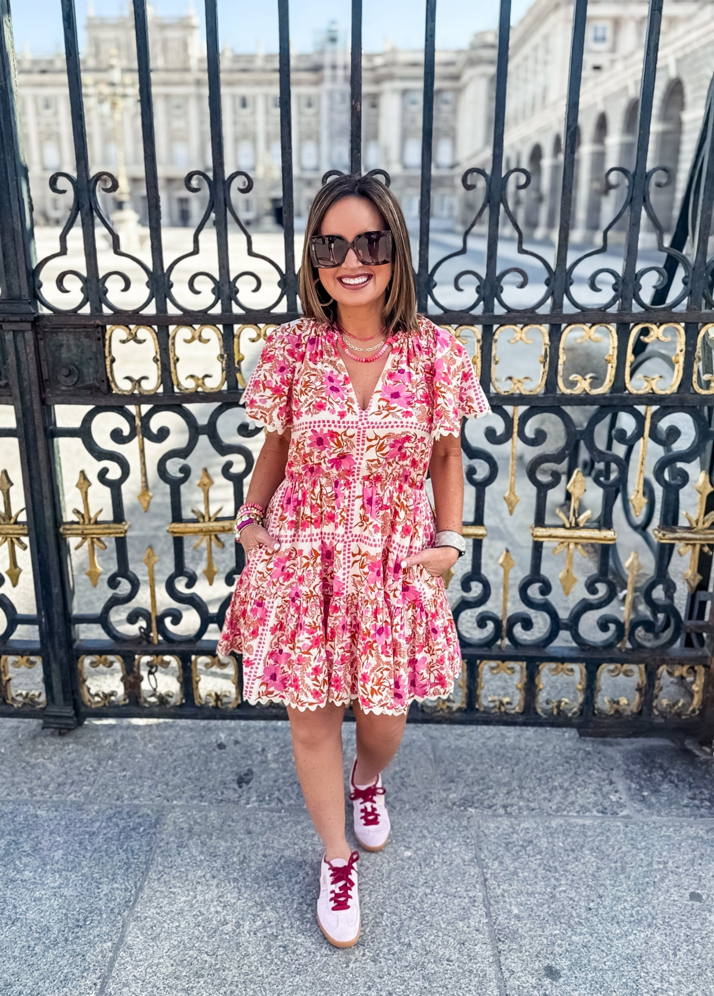 Floral summer dress - true to size (small)

Vacation outfit 



#LTKStyleTip #LTKSummerEdit #LTKOver40