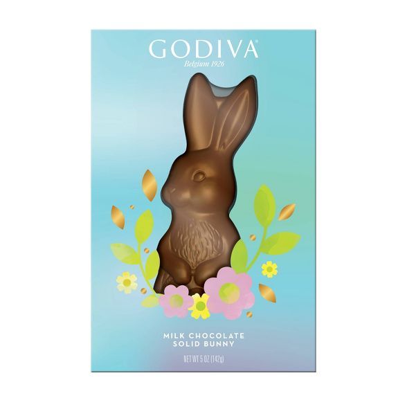 Godiva Easter Milk Chocolate Solid Bunny - 5oz | Target