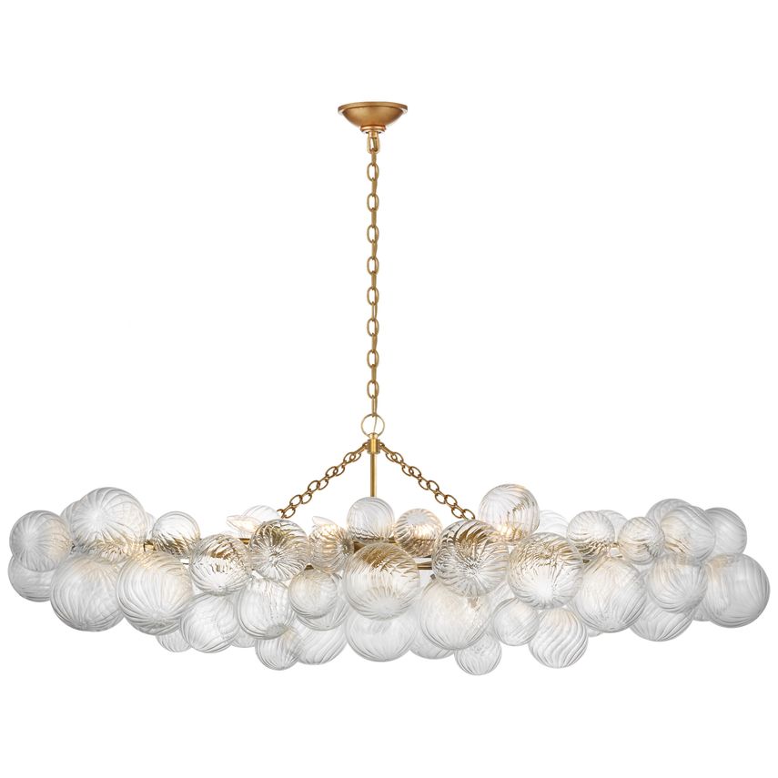 Talia Large Linear Chandelier | Visual Comfort