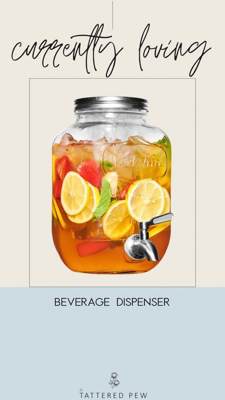 This glass drink dispenser is super versatile, and I think it's super cute! You could use this in your laundry room for detergent or in your backyard at an event!

#LTKfind #competition

#LTKFind #LTKU #LTKhome