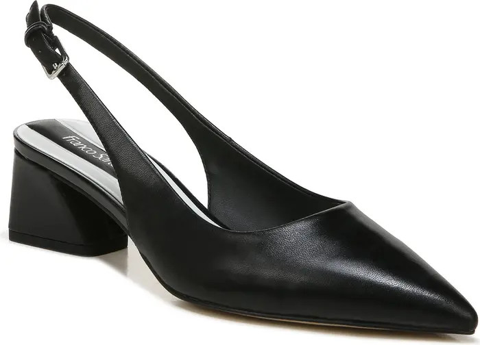 Franco Sarto Racer Slingback Pointed Toe Pump (Women) | Nordstrom | Nordstrom