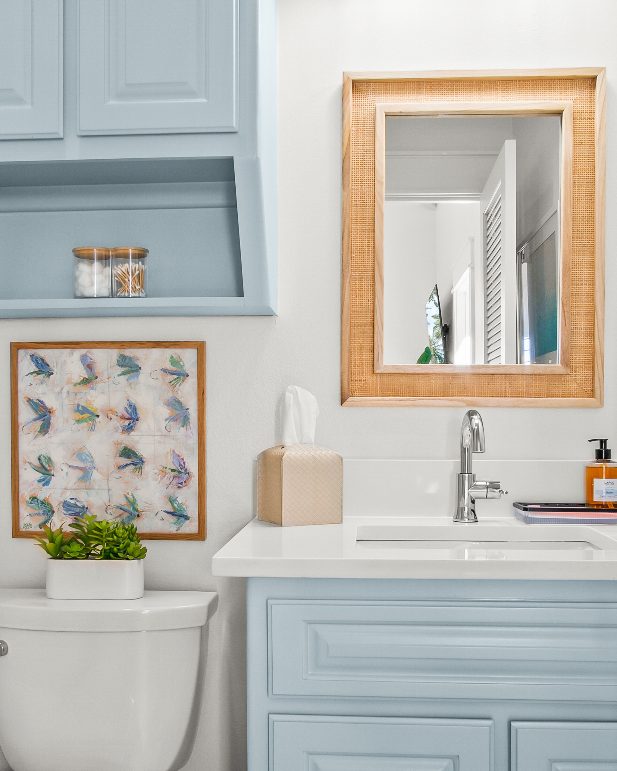 Serene coastal vibes in this dreamy bathroom retreat. Featuring light, airy textures and natural elements for a space that feels like a seaside escape. Shop the exact and similar pieces to bring this look to life! #CoastalBathroom #BeachHouseStyle #SereneSpaces #BathroomInspo #LightAndAiry #CoastalDesign #NaturalTextures #SeasideElegance #InteriorGoals #CoastalHomeDecor



#LTKHome #LTKSaleAlert