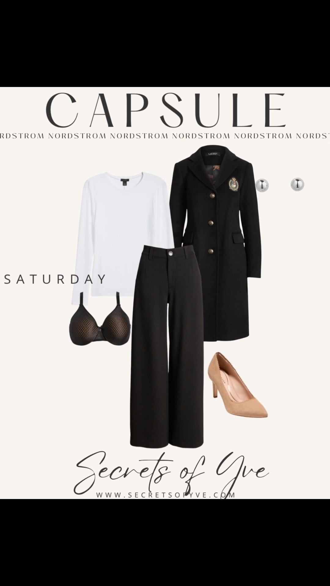 SecretsofYve:  Saturday Capsule Wardrobe!  @nordstrom
Gift guide. 🎁 
#Secretsofyve #ltkgiftguide
Always humbled & thankful to have you here.. New posts daily at 3pm & 4:15pm EST. 
CEO: PATESI Global & PATESIfoundation.org
@secretsofyve : where beautiful meets practical, comfy meets style, affordable meets glam with a splash of splurge every now and then. I do LOVE a good sale and combining codes! #ltkstyletip #ltksalealert #ltkfamily #ltku #ltkfindsunder100 #ltkactive #ltkkids #ltkfindsunder50 #ltkover40 #ltkpetite #ltkplussize #ltkhome #ltkswim #ltkitbag #ltkwedding #ltkbaby #ltkshoecrush #ltkbeauty #ltkmidsize #ltktravel #ltkparties #ltkbump #ltkworkwear #ltktall #ltkholiday #ltkxnsale secretsofyve 

#LTKSeasonal #LTKootd #LTKvlog