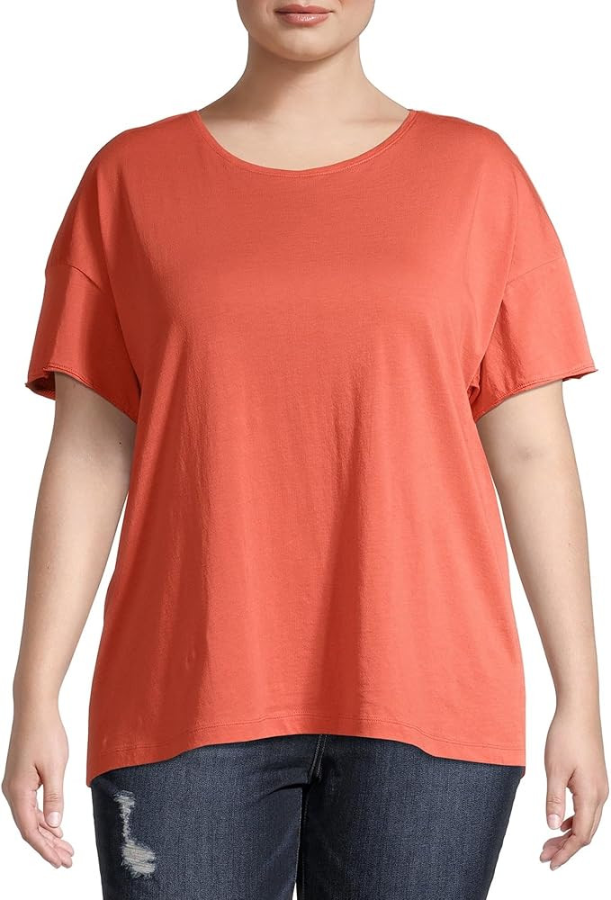 Terra & Sky Womens Crewneck Tee | Amazon (US)