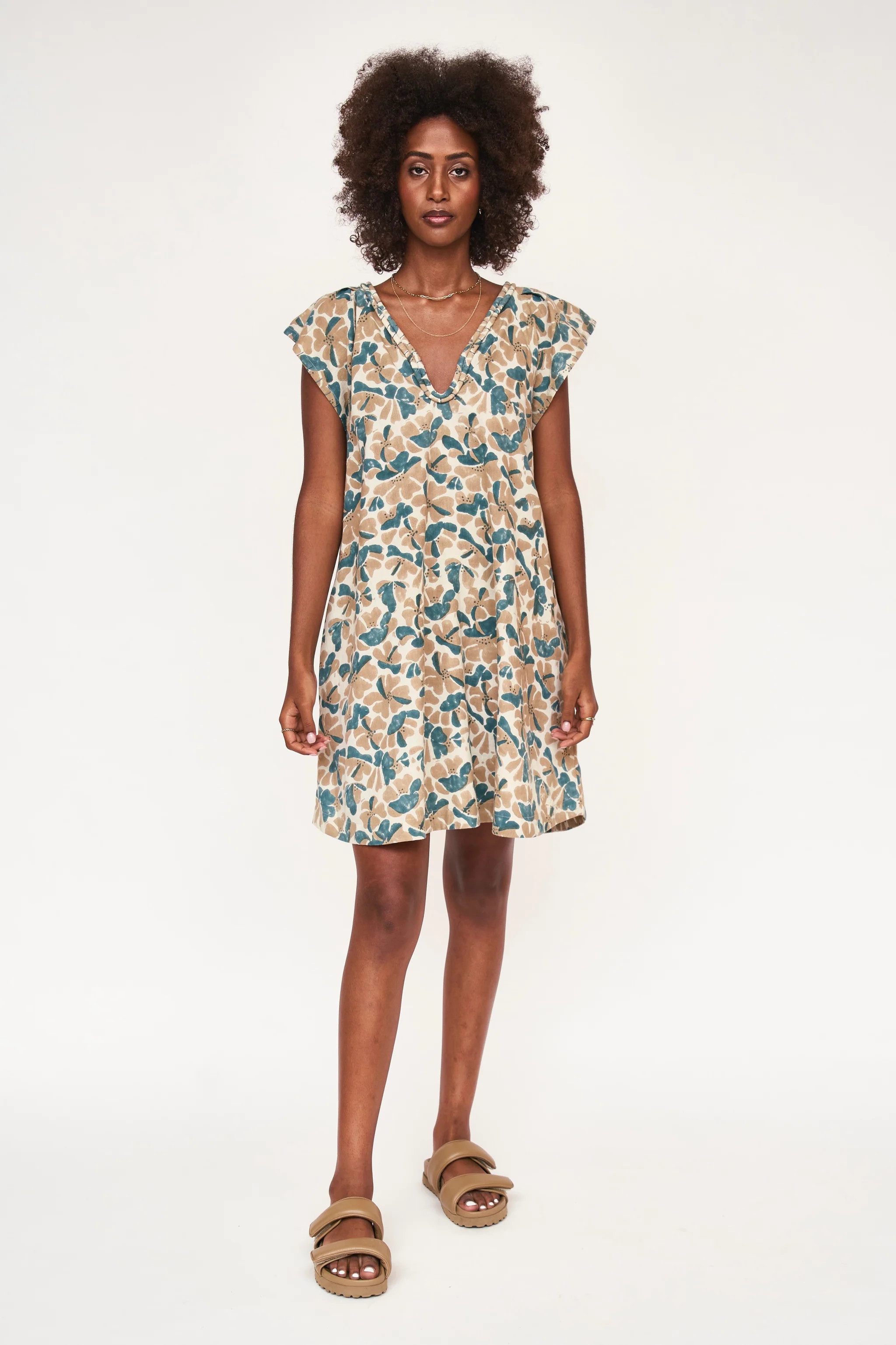 Komodo Dress in Plumeria | MIRTH