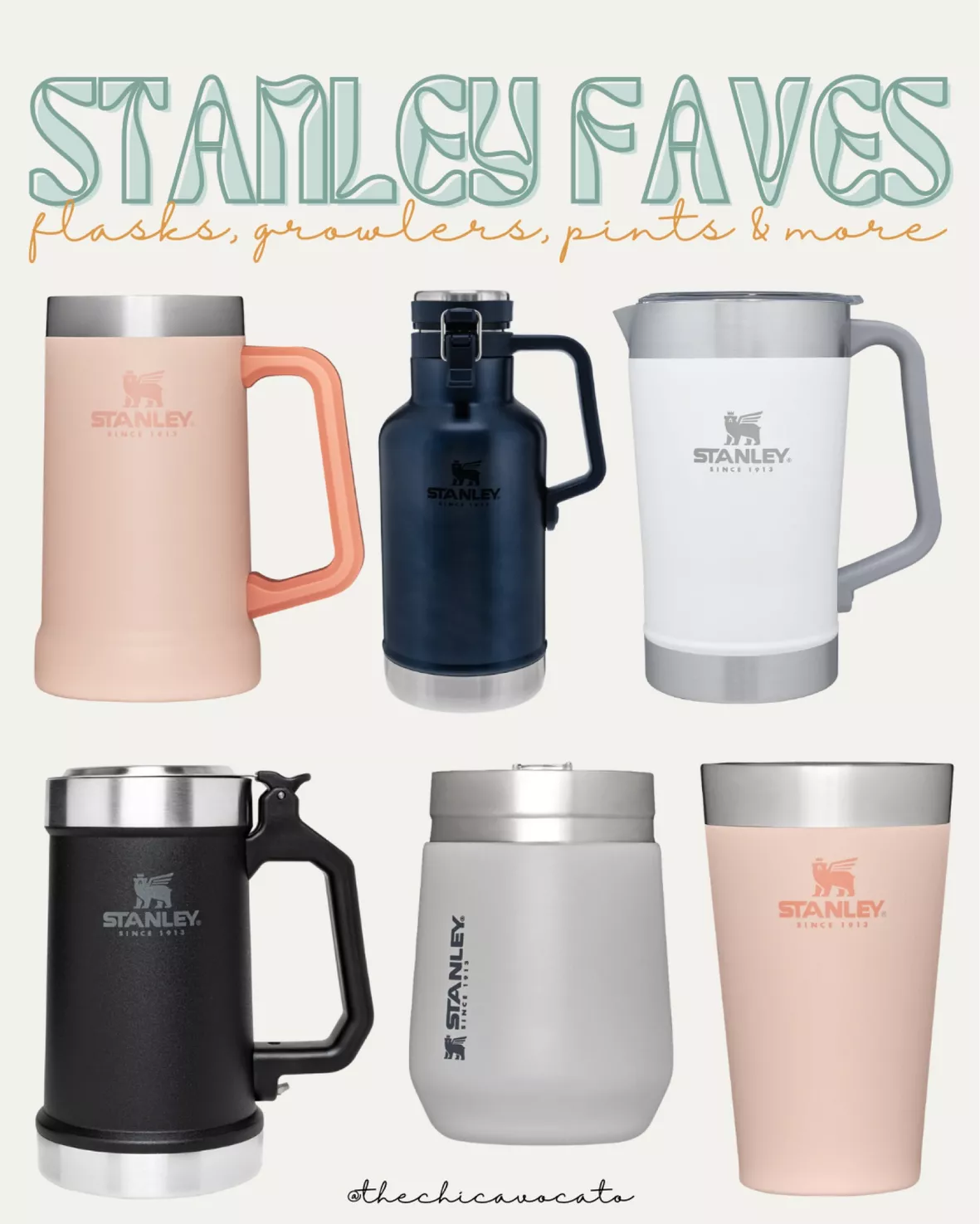Barware, Flasks, Growlers, & Pints