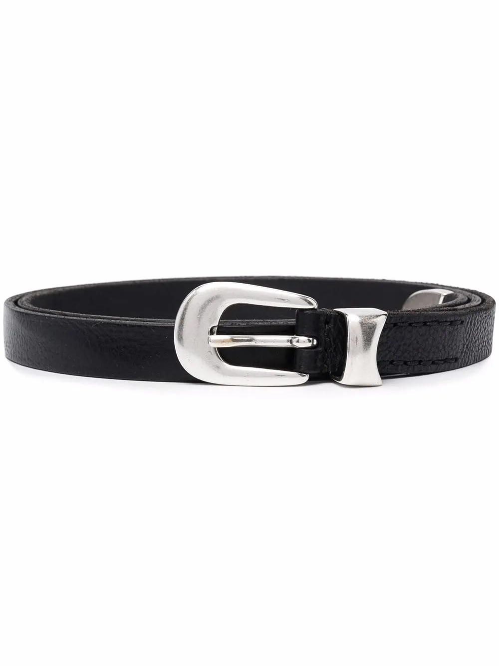OUR LEGACY pin-buckle Leather Belt | Black | FARFETCH DO | Farfetch Global