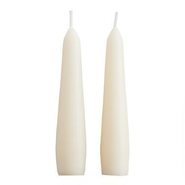 2 Pack Mini Unscented Taper Candles Set of 2 | World Market