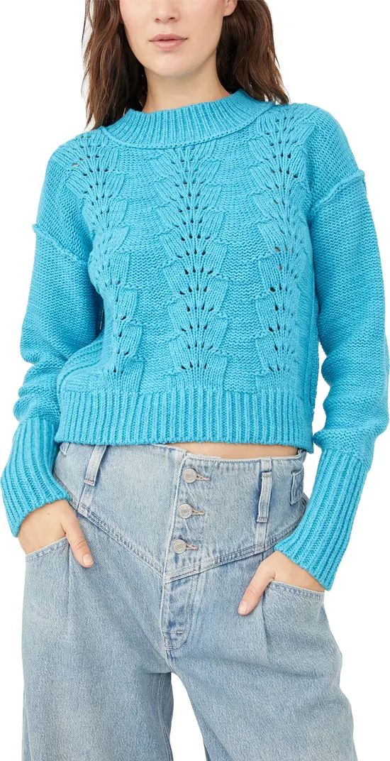 Free People Bell Song Cotton Blend Sweater | Nordstrom | Nordstrom