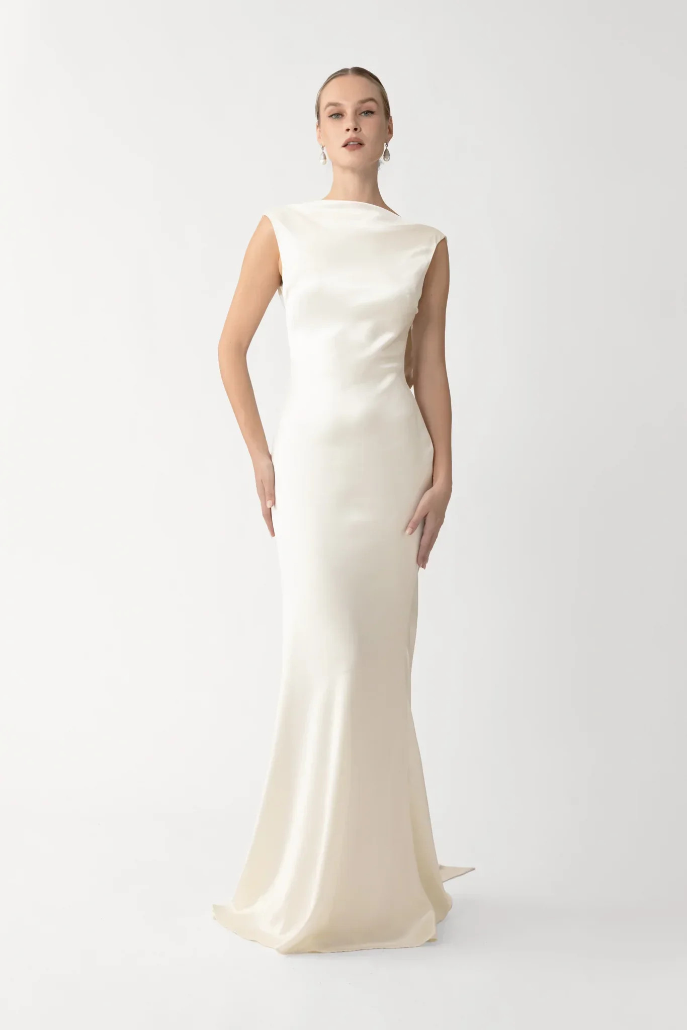 Cassandra Satin Gown | Sau Lee