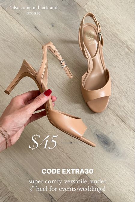 Super comfy heel on SALE for $45!! Perfect for events and weddings coming up 🤩 code EXTRA30 at checkout for 30% off!

#LTKsalealert #LTKfindsunder100 #LTKshoecrush