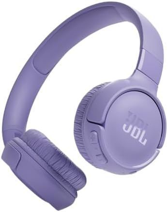 JBL Tune 520BT - Wireless On-Ear Headphones, Up to 57H Battery Life and Speed Charge, Lightweight... | Amazon (US)