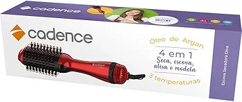 Escova Secadora Diva 4 em 1 Cadence Vermelha ESC704-127V | Amazon (BR)