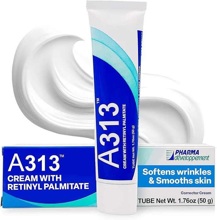 A313 French Pharmacy Vitamin A (Retinoids) Lightweight Face Cream for Anti-Aging, Reduce Wrinkles... | Amazon (US)