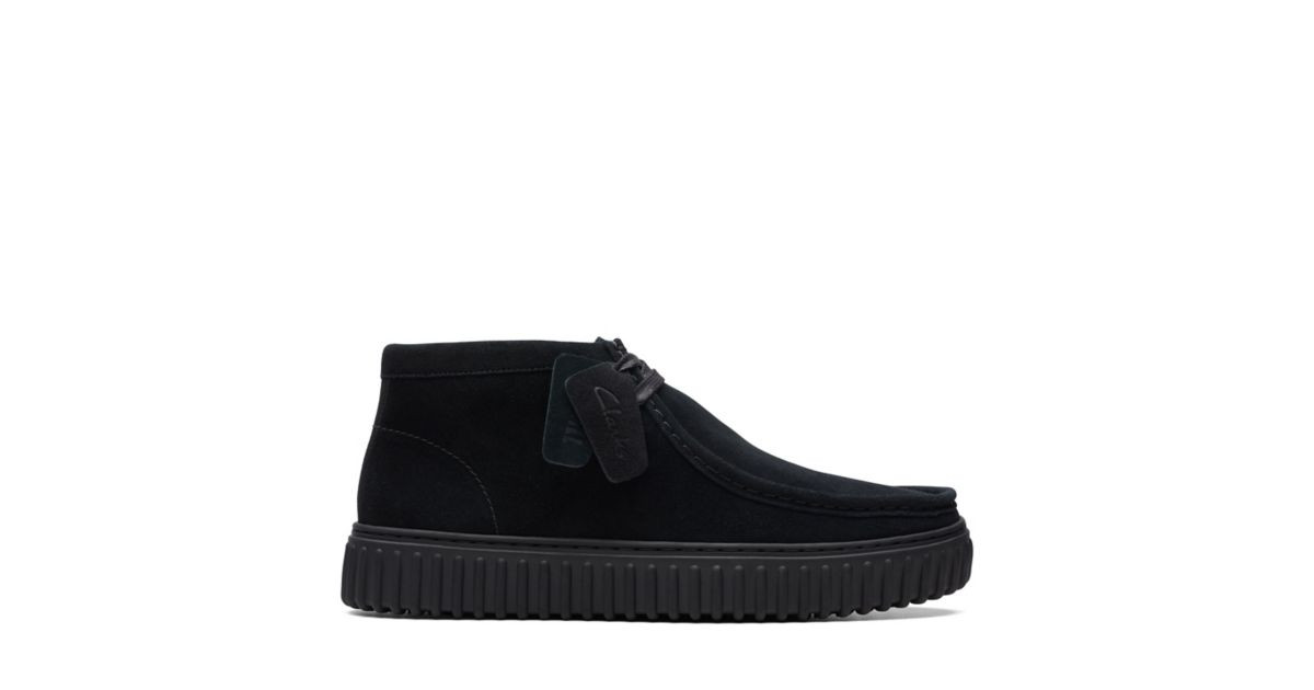 Torhill Hi Black Suede | Clarks (US)