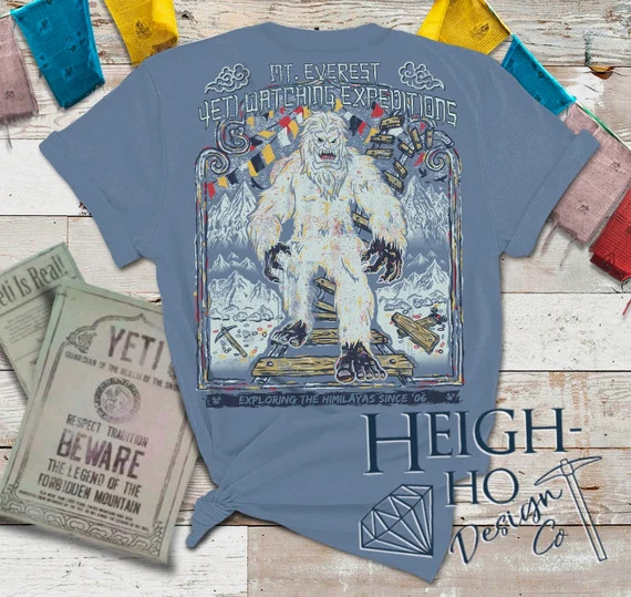 Everest Yeti Watch Tee | Etsy | Etsy (US)