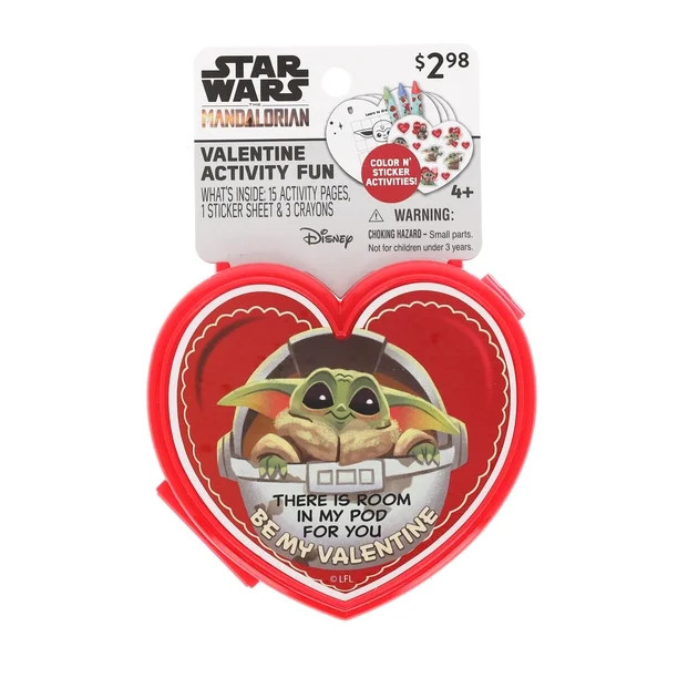 Disney Mandorian Act Fun Set Heart Case, for Child Ages 3+ - Walmart.com | Walmart (US)