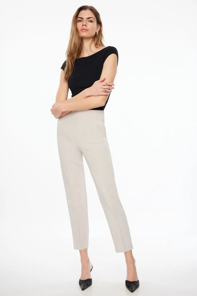 Kendall Side Zip Slim Pants | Dynamite Clothing