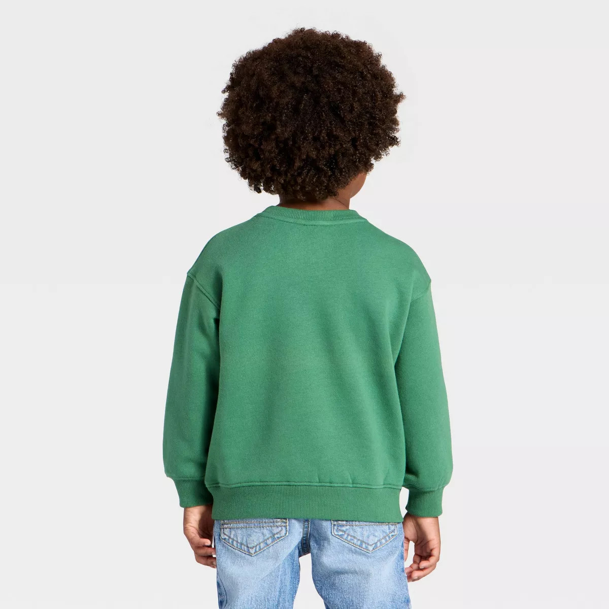 Toddler Boys' Holiday Sweatshirt - Cat & Jack™ Beige 3T | Target