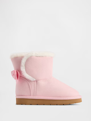 Toddler Cozy Bow Boots | Gap (US)