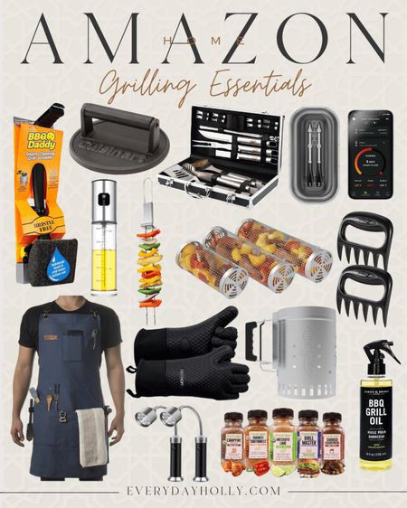 Grilling Essentials

Summer party  4th of july party  4th of july bbq  outdoor entertaining  gifts for him  gifts for dad  father's day gift idea  summer entertaining  grill essentials  grill accessories  Amazon finds  EverydayHolly

#LTKSeasonal #LTKparties #LTKGiftGuide