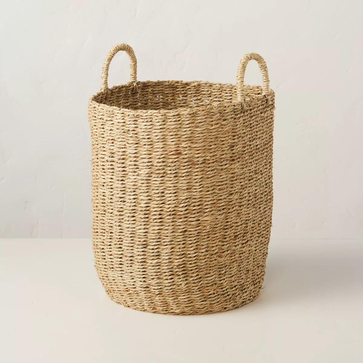 Large Twisted Seagrass Storage Basket - Hearth & Hand™ with Magnolia: Artisanal, Farmhouse Styl... | Target
