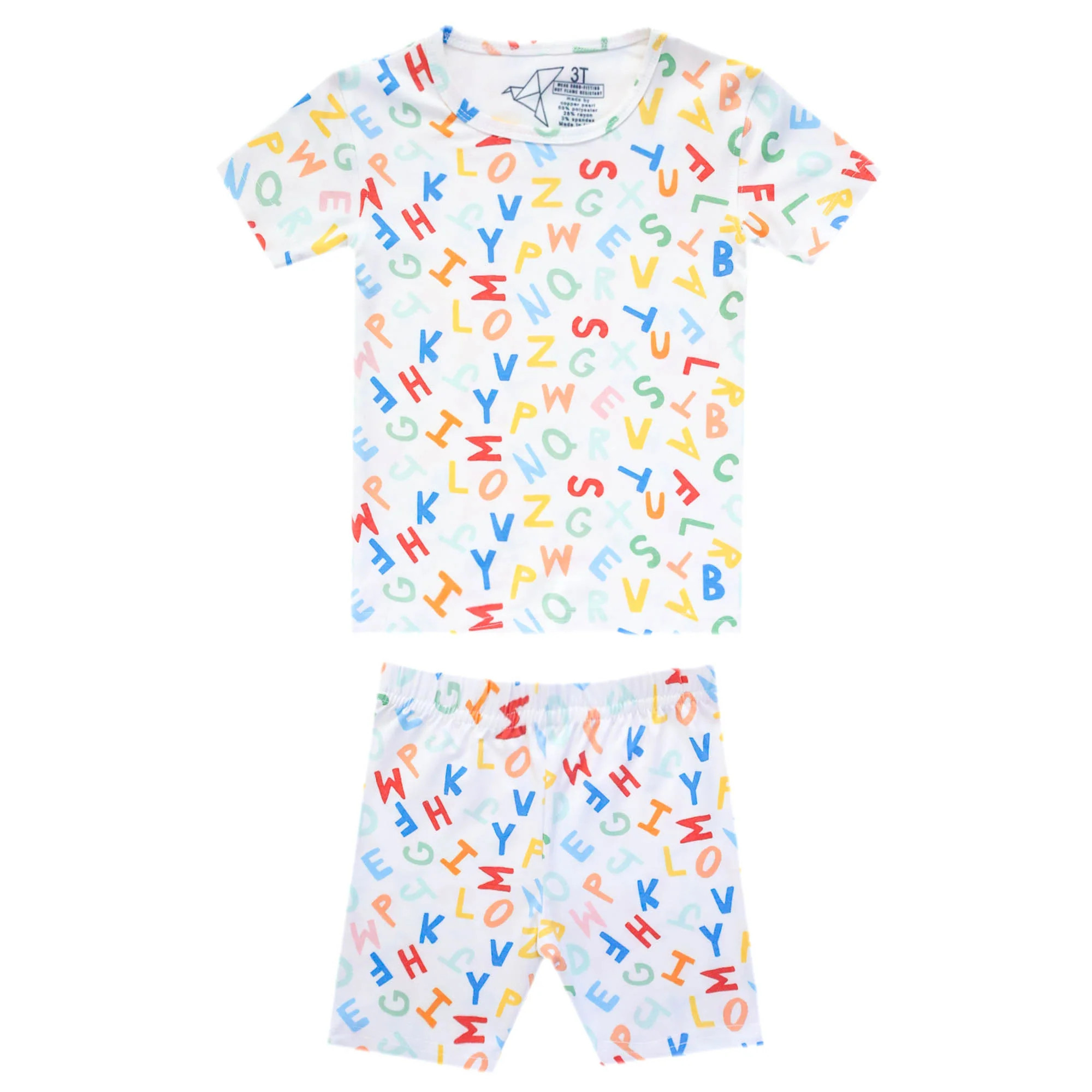 2pc Short Sleeve Pajama Set | Copper Pearl