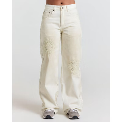 Smiley Garden Straight Leg Jean, White | Target