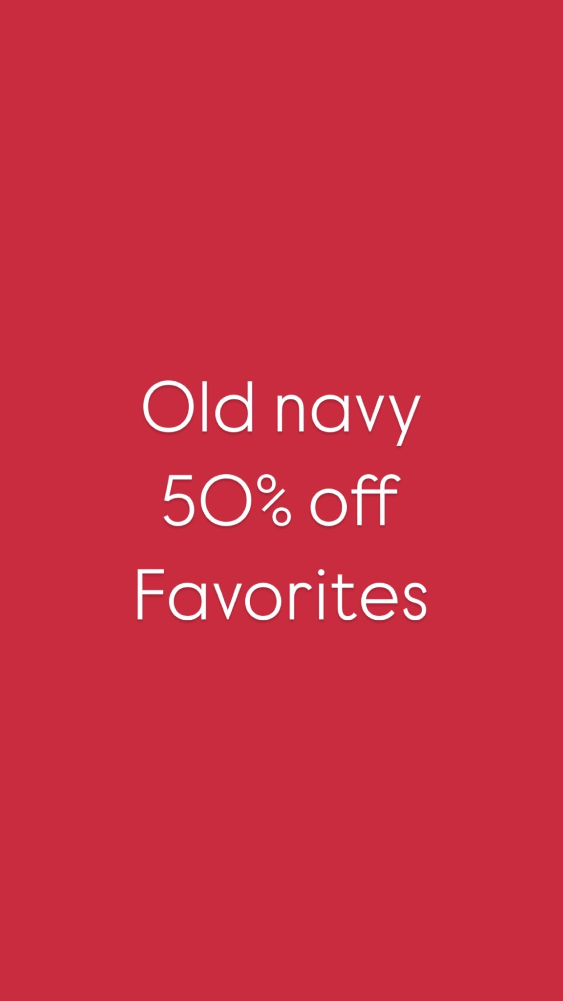 50% off at Old Navy…it’s hard to beat these prices! Linking some of my favorites! 