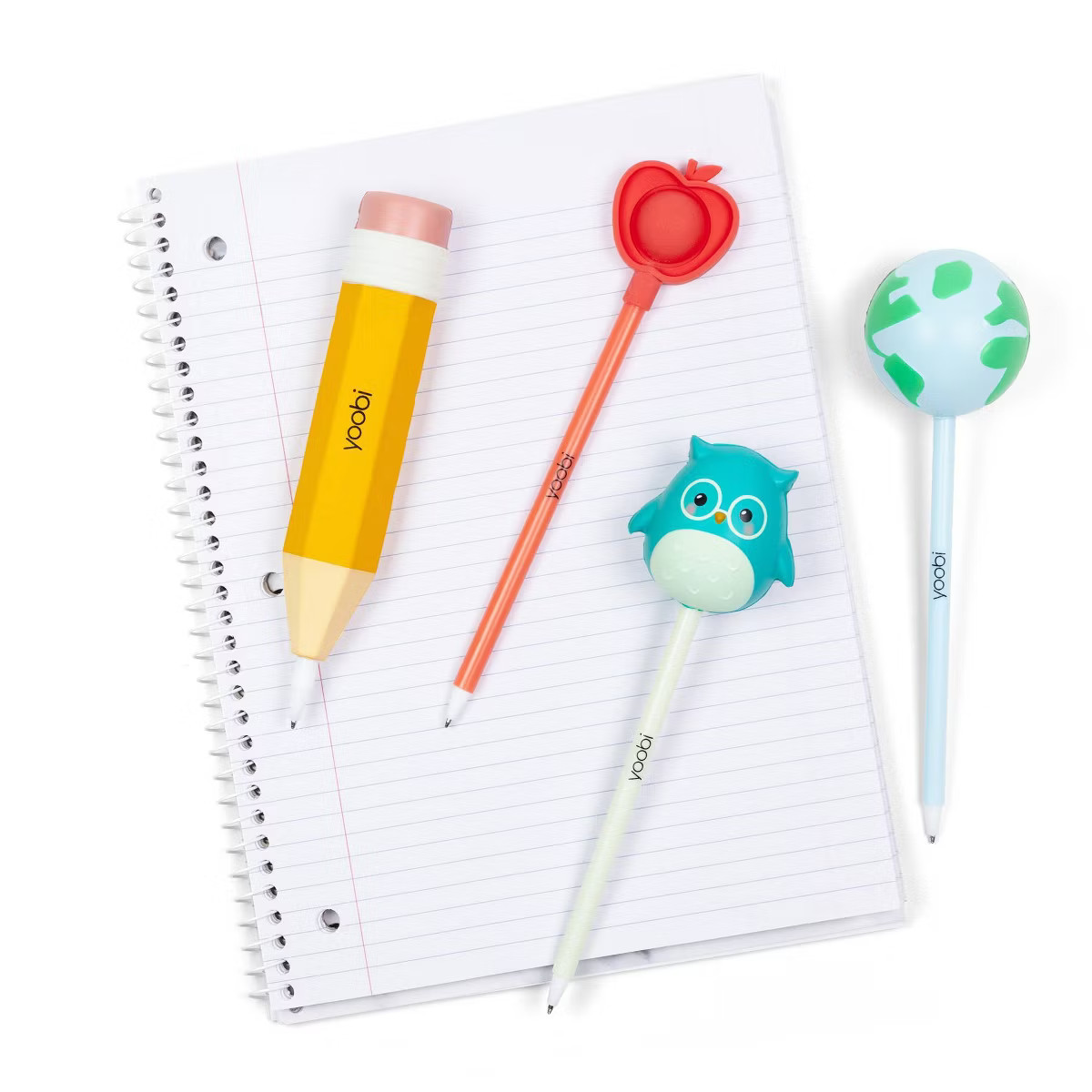 Yoobi Novelty Ballpoint Pen Squishy Topper Globe | Target
