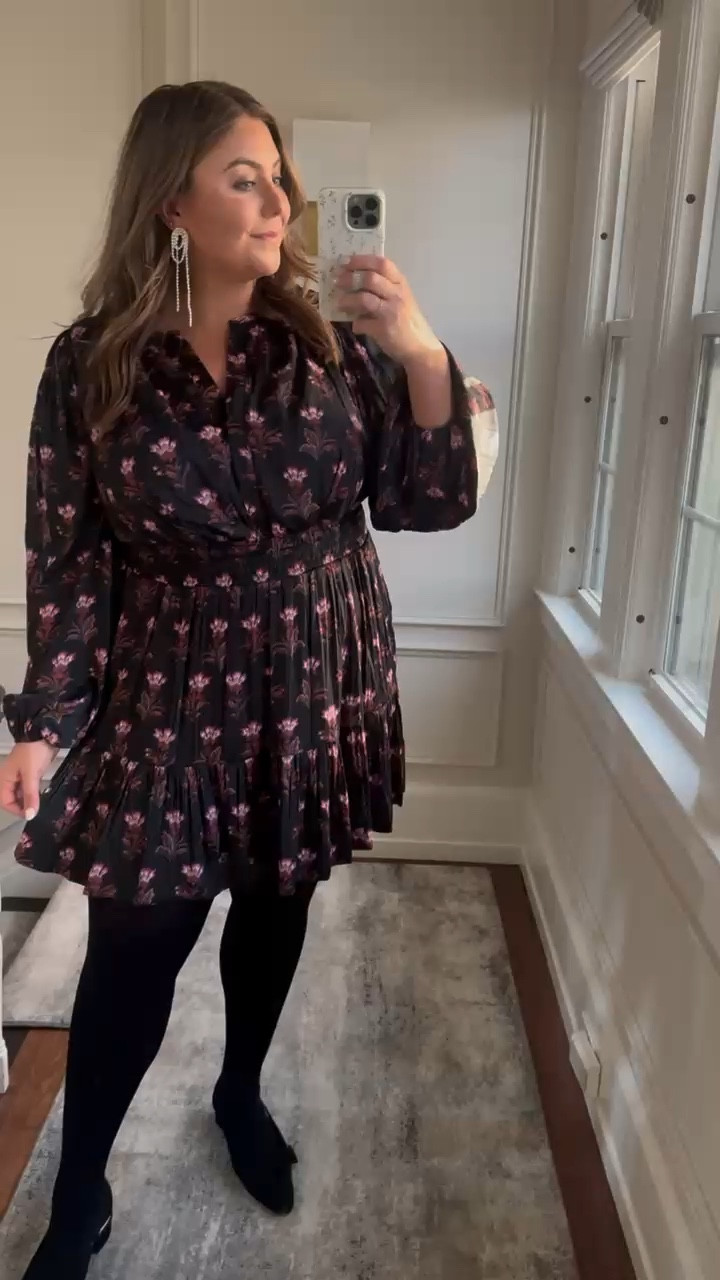 Wearing size 1X in dress. Use CARALYN20 at Spanx. Perfect thanksgiving and holiday outfit! 

#LTKParties #LTKHoliday #LTKMidsize