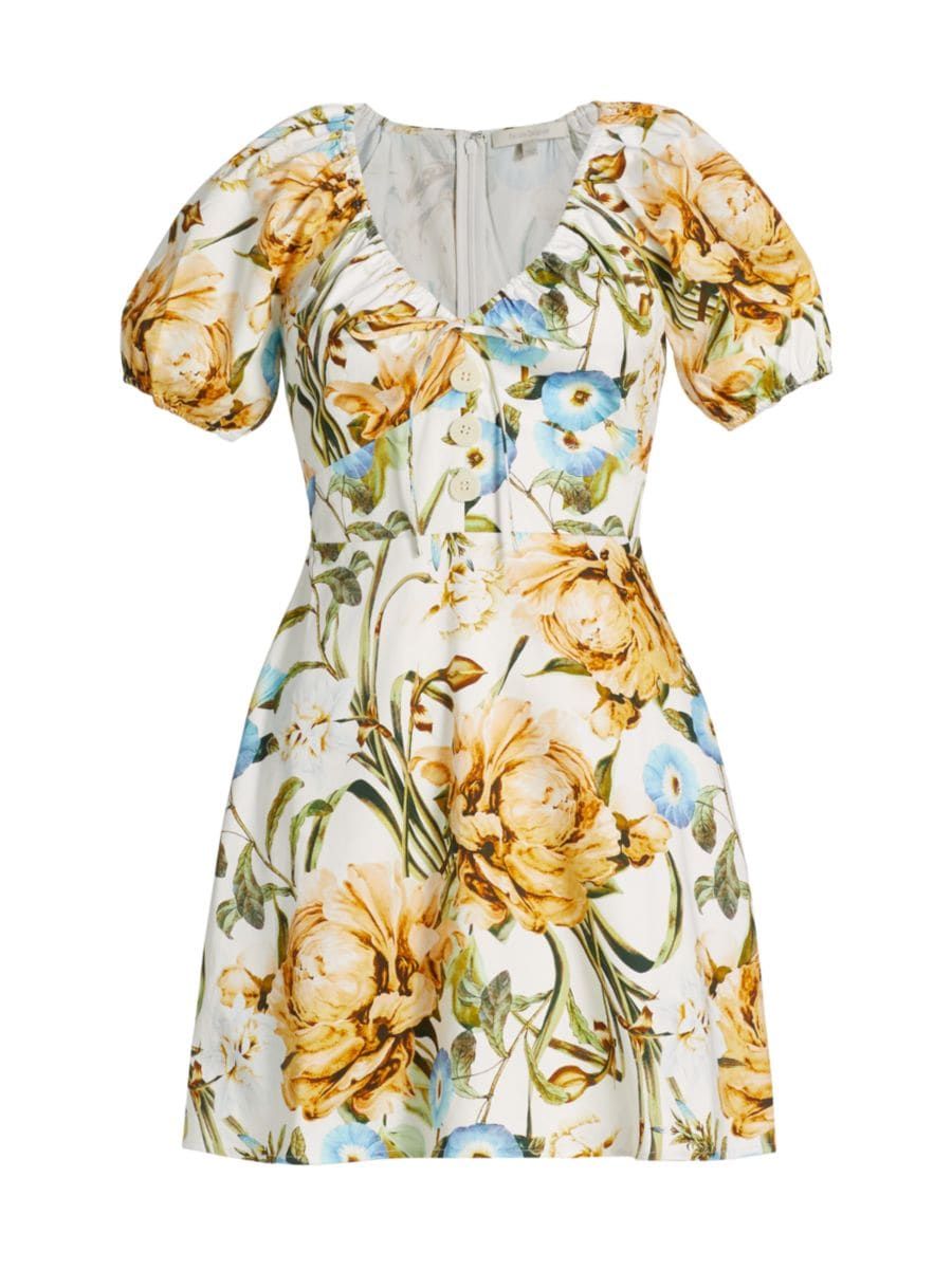The Beloved Floral Minidress | Saks Fifth Avenue