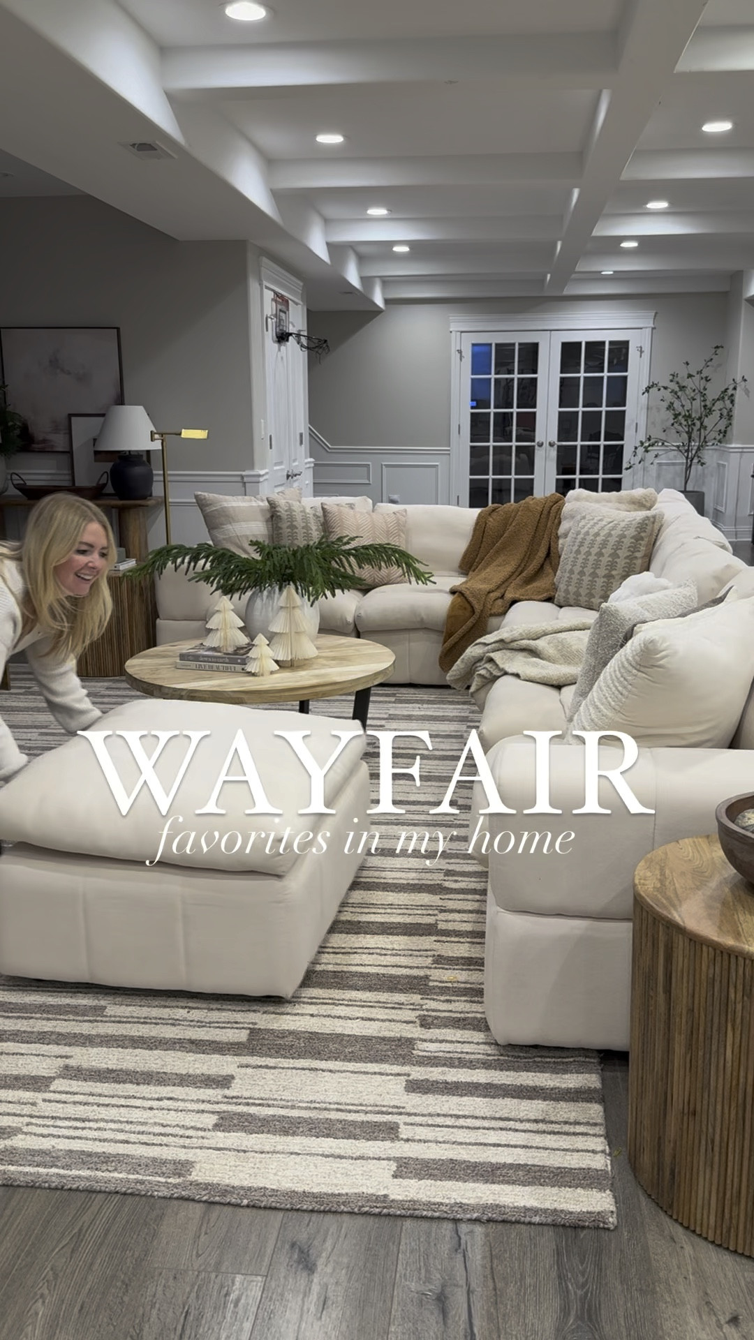 Style with me our basement and get a sneak peak of Wayfair’s Black Friday deals happening right now! Save up to 70% off plus get fast shipping on so many of my favorites! @wayfair #wayfairfinds #wayfairhome #wayfair #wayfairpartner #LTKVideo 

#LTKHome #LTKCyberWeek