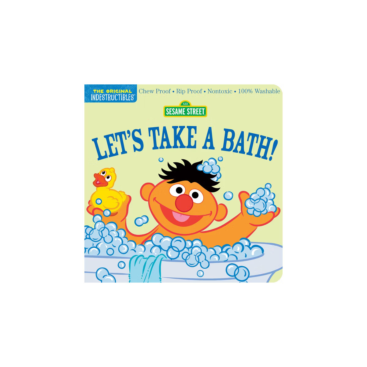 Indestructibles: Sesame Street: Let's Take a Bath! - by  Amy Pixton & Sesame Street (Paperback) | Target