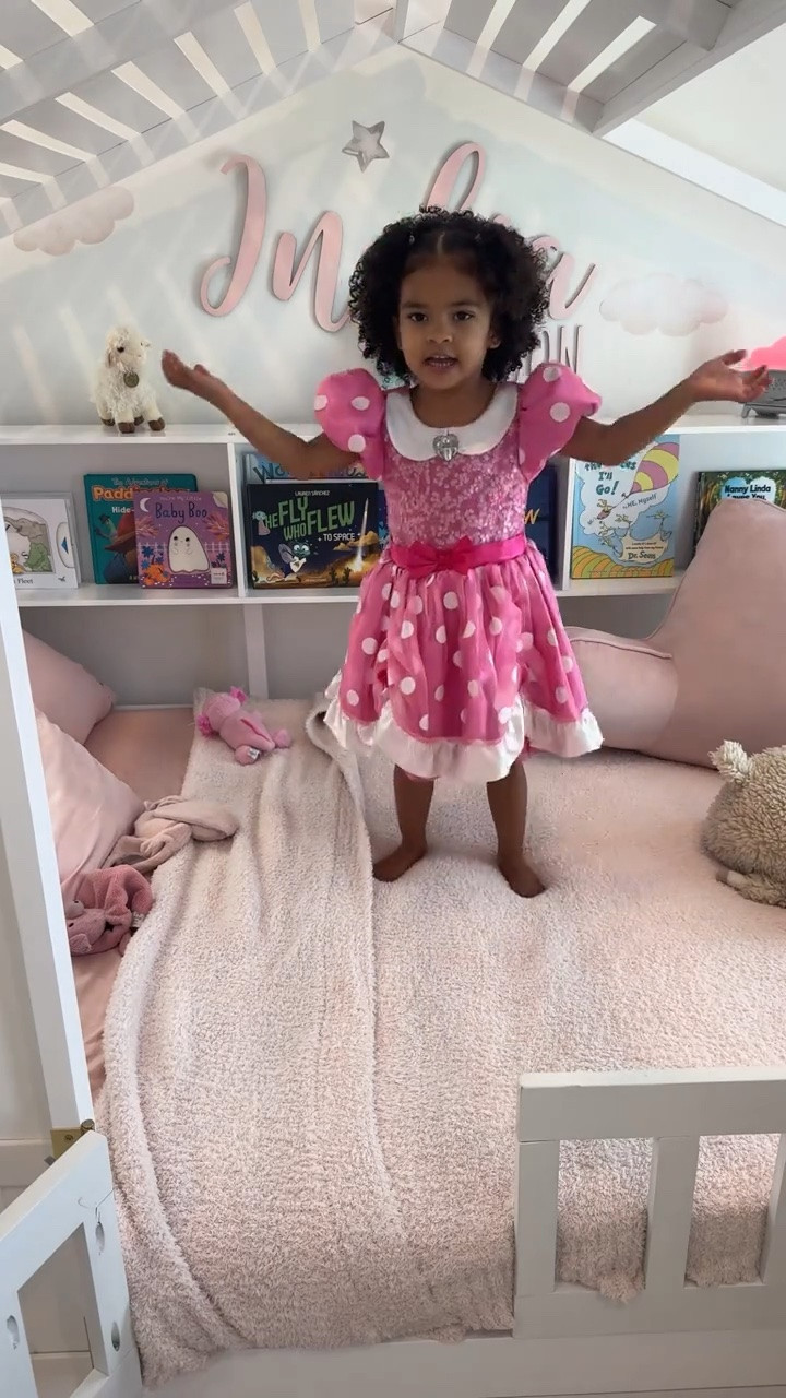 India Moon in the cutest minnie mouse costume 💗💗 How cute is her room?

#LTKmomlife #LTKHome #LTKKids