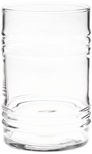 16 Ounce Beer Glasses, Set Of 6 Tin Can Shaped Pint Glasses - Fine-Blown, Tempered, Wide Rim, Dishwa | Amazon (US)