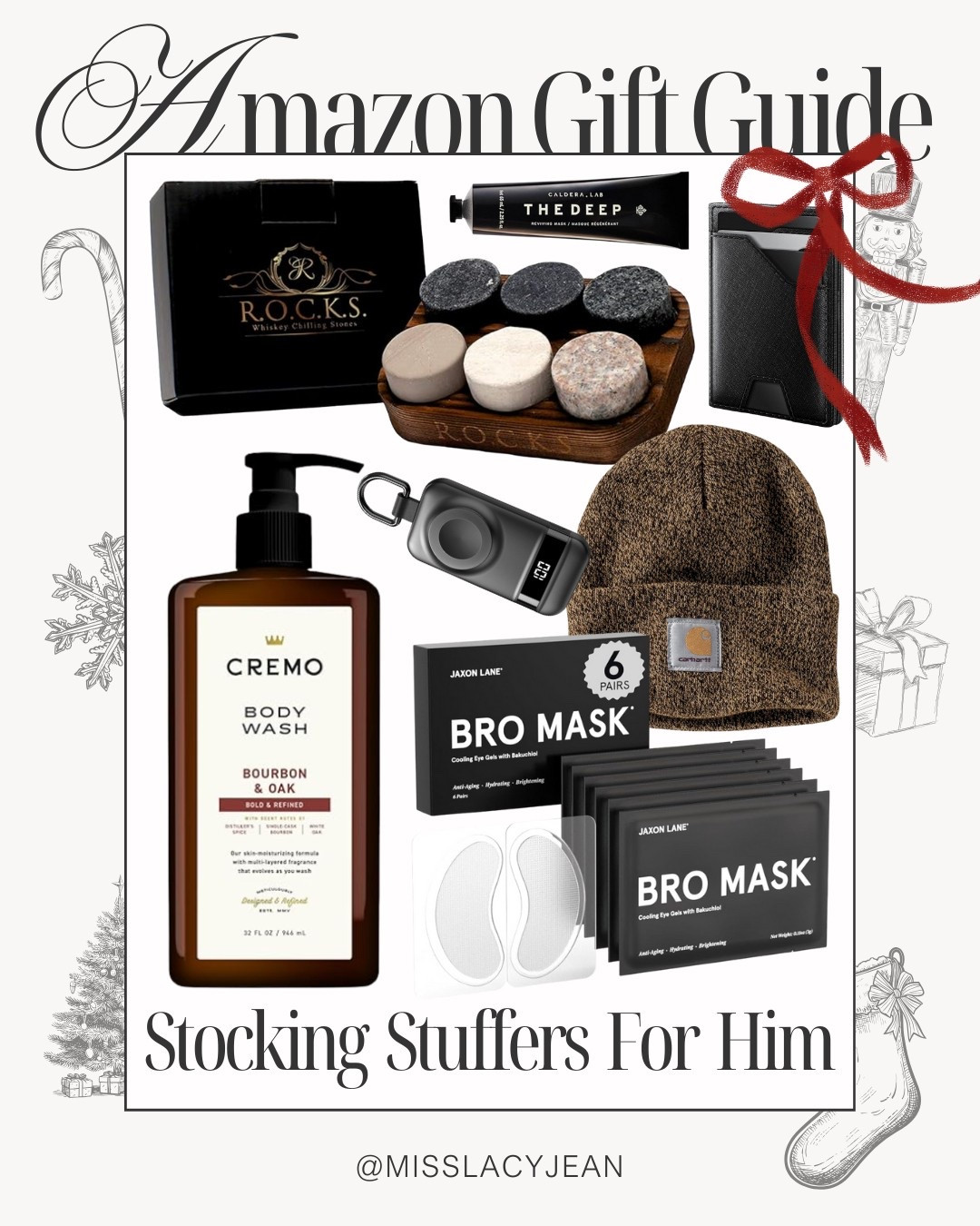 Amazon Gifts For Him 🎄

stocking stuffers // amazon stocking stuffers // stocking stuffers for him // amazon gifts // amazon gift guide for him // amazon gift guide // gifts for him // gift guide for him // gifts for dad // gift idea // gift ideas for men // gift ideas for him // christmas gift ideas // christmas gift guide // christmas gifts 2025 // amazon gifts for him

#LTKFindsUnder100 #LTKMens #LTKGiftGuide