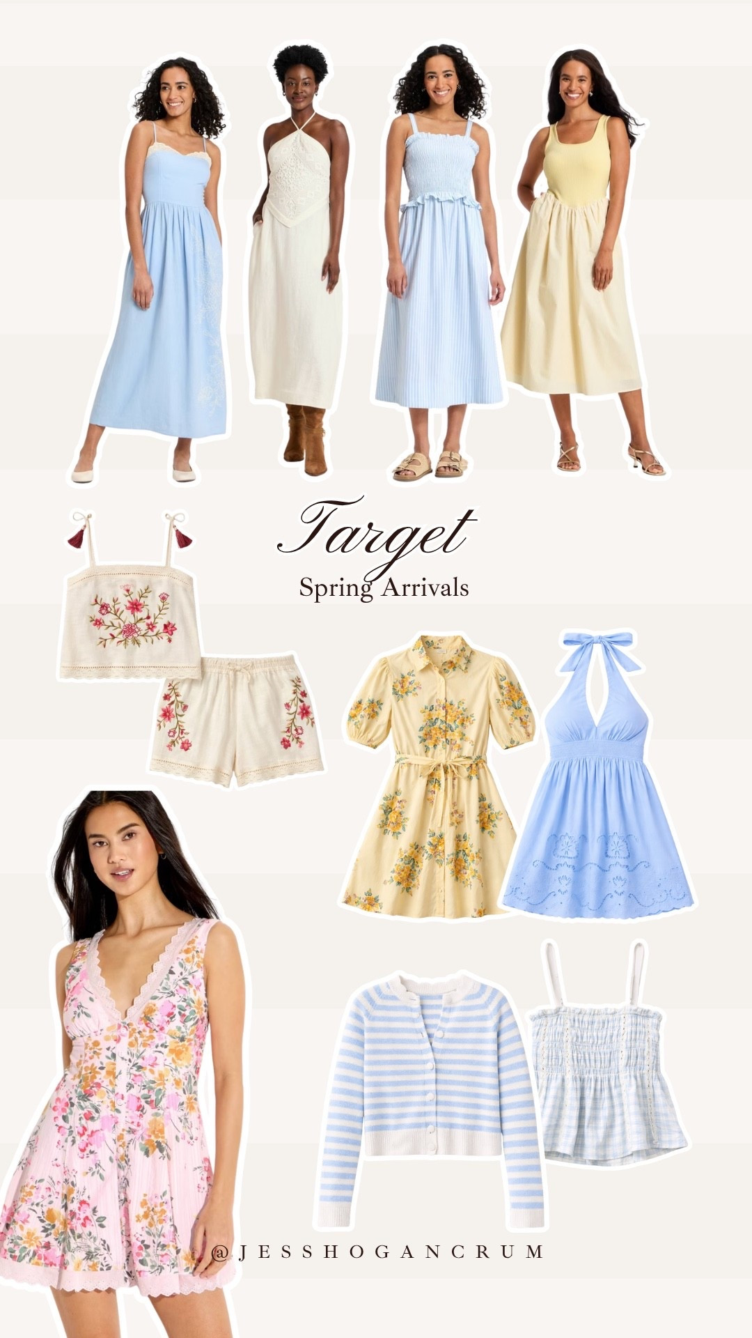new spring arrivals from target 

spring dress, affordable fashion, floral dress, spring top, midi dress, church outfit, baby shower, mother’s day dress 

#LTKootd #LTKSeasonal #LTKMothersDay