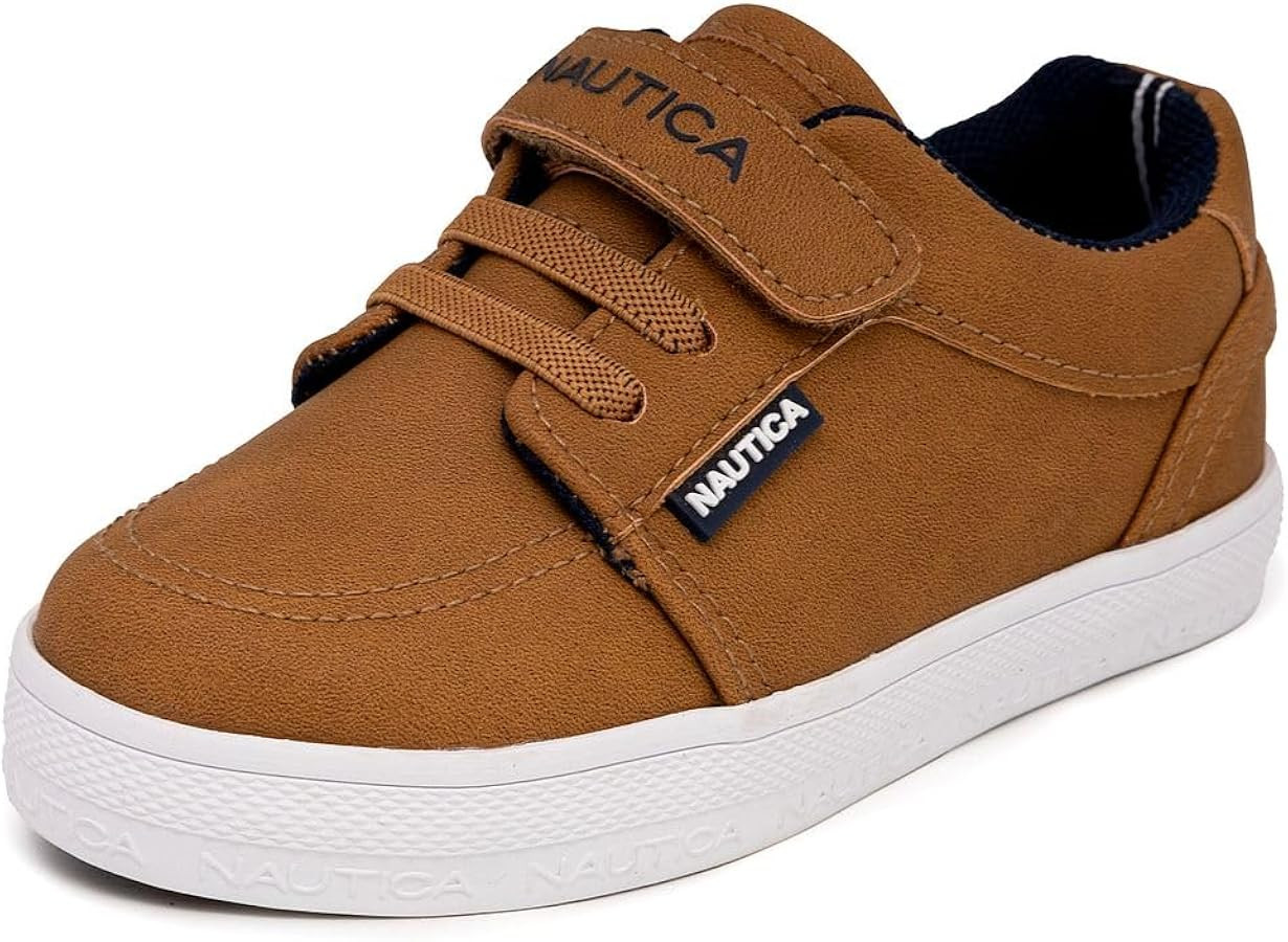 Nautica Kids Adjustable Strap Shoes | Comfortable Casual Sneakers for Boys and Girls, Toddlers & ... | Amazon (US)
