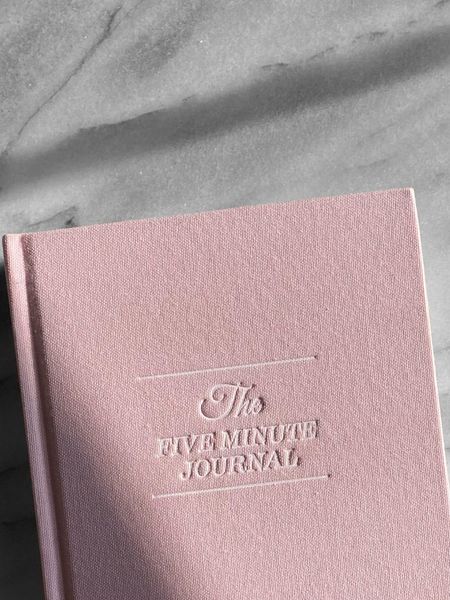 I’ve been using The Five Minute Journal for many years as it’s an integral part of my daily routine.

I’m finishing up my current one this week and got myself a new journal in ballerina pink for summer!

Counting your blessings and practicing gratitude is what makes life more meaningful!

#LTKhome #LTKunder50