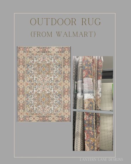 Better Homes & Gardens Multi-Color Rana Persian 7' x 10' Outdoor Rug

#LTKhome #LTKSpringSale #LTKSeasonal