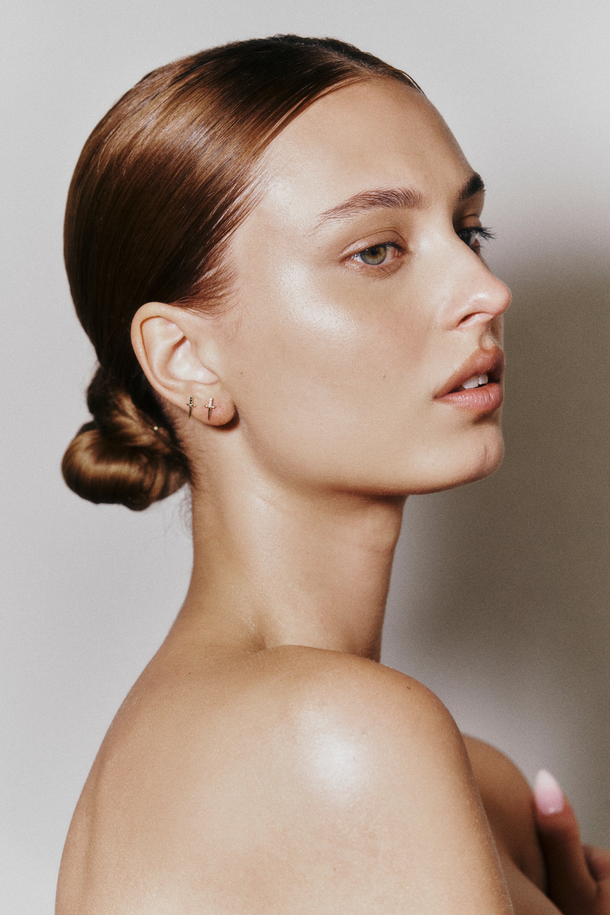 Black Diamond Dagger Studs | Lili Claspe