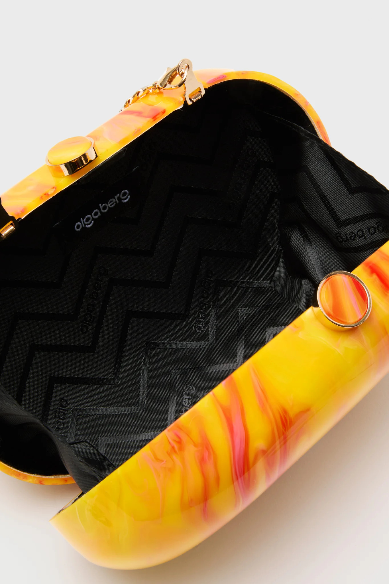 Yellow Maeve Marble Clutch | Tuckernuck (US)