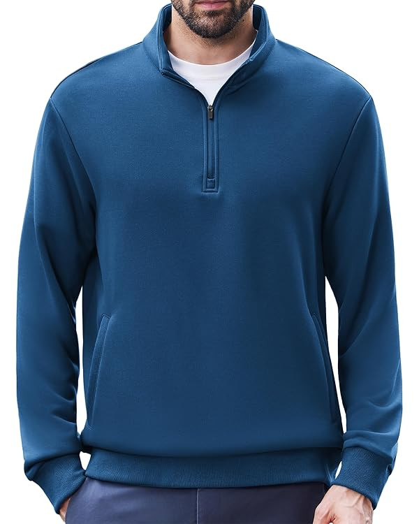 PINSPARK Quarter Zip Up Sweatshirts | Amazon (US)