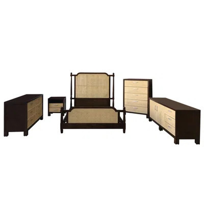 Harlene Wicker / Rattan Piece Bedroom Set | Wayfair North America